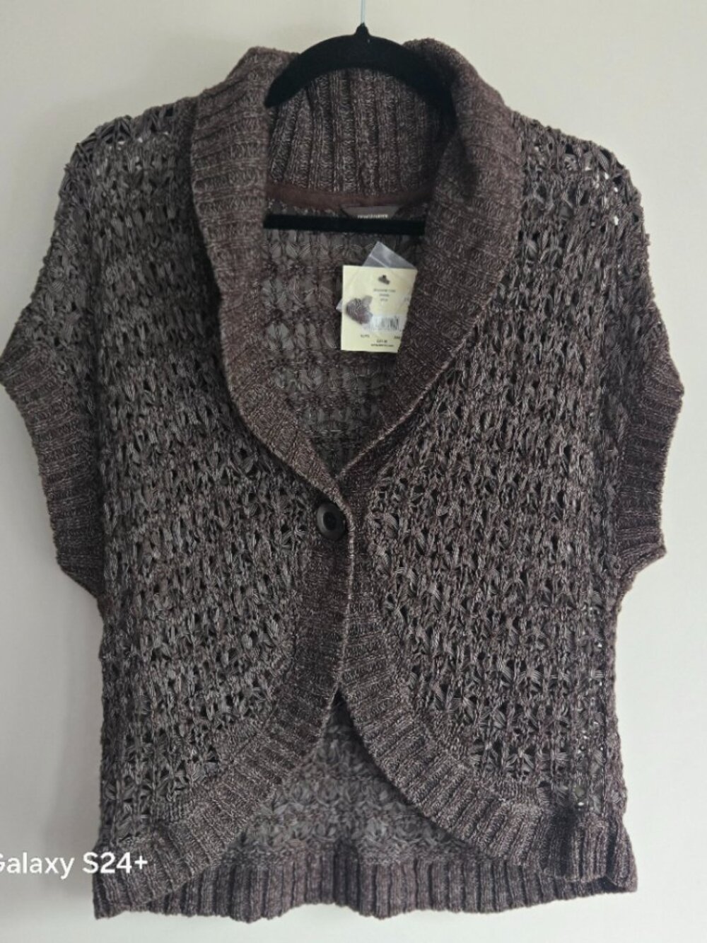 Denver Hayes NWT Open Knit Cardigan